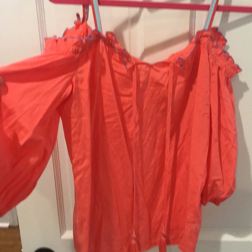 Trina Turk worn once, off the shoulder size m